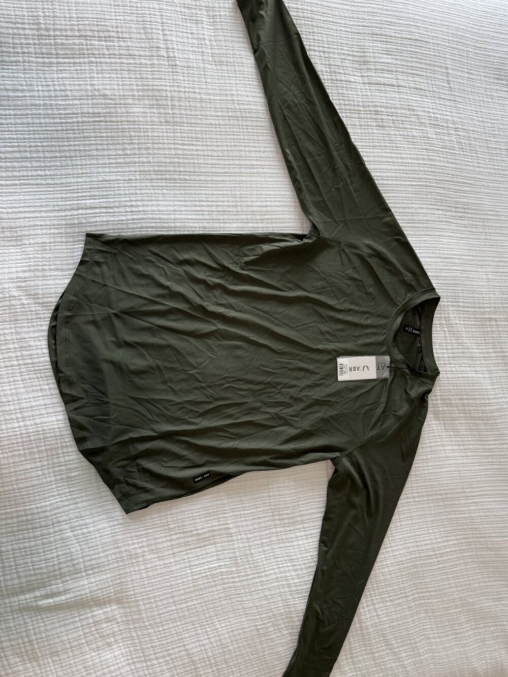 ASRV Silver-Lite 2.0 Established Long Sleeve Hunter Green Men's S DSG-0659